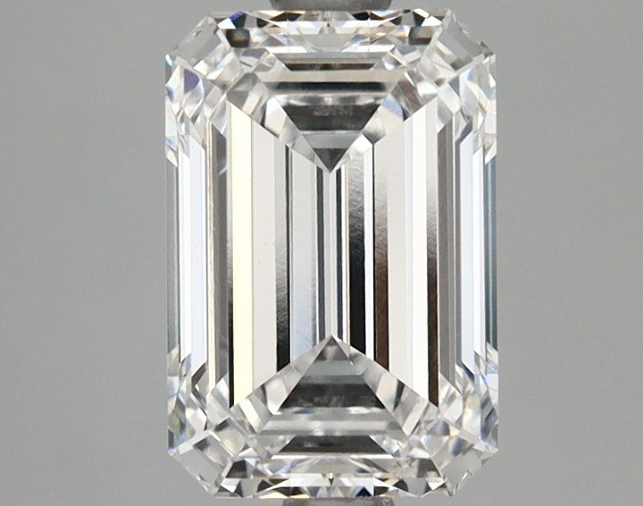 2.17 Carat Emerald Shaped Ideal Cut VS1 GIA Certified Lab Grown Diamond