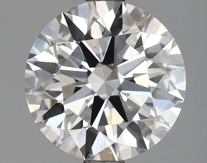 2.19 Carat Round Shaped Excellent Cut VS2 GIA Certified Lab Grown Diamond