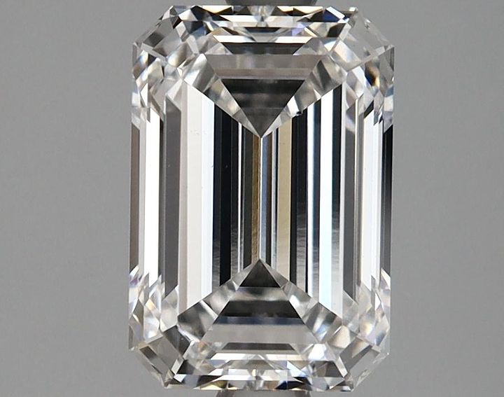 2.11 Carat Emerald Shaped Ideal Cut VS2 GIA Certified Lab Grown Diamond
