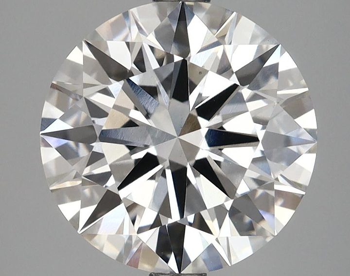 3.67 Carat Round Shaped Excellent Cut VS1 GIA Certified Lab Grown Diamond