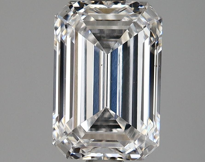 2.12 Carat Emerald Shaped Ideal Cut VS2 GIA Certified Lab Grown Diamond