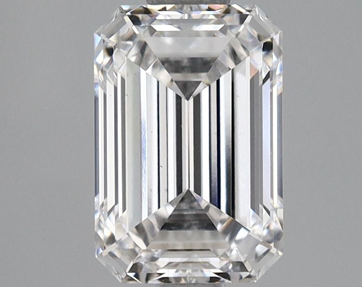1.69 Carat Emerald Shaped Ideal Cut VS1 GIA Certified Lab Grown Diamond