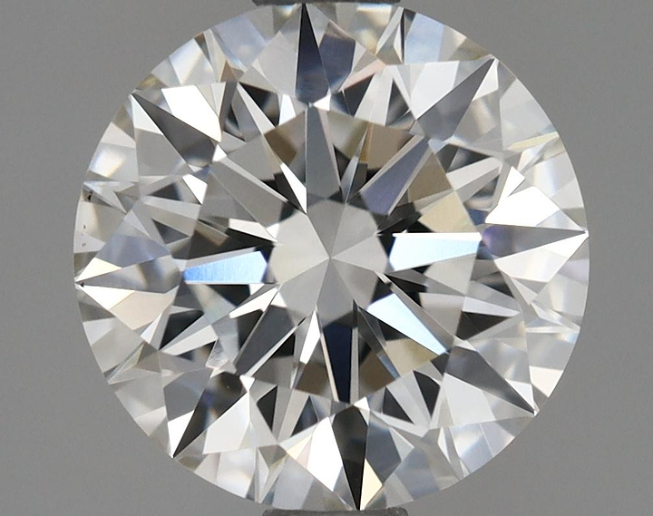 1.68 Carat Round Shaped Ideal Cut VVS2 IGI Certified Lab Grown Diamond