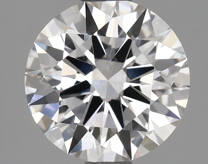 1.42 Carat Round Shaped Ideal Cut VVS2 IGI Certified Lab Grown Diamond
