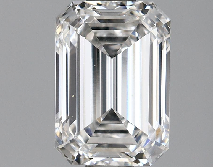 1.09 Carat Emerald Shaped Ideal Cut VVS2 IGI Certified Lab Grown Diamond
