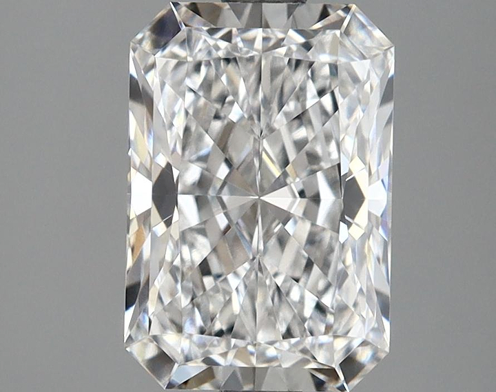 2.34 Carat Radiant Shaped Ideal Cut VVS2 GIA Certified Lab Grown Diamond