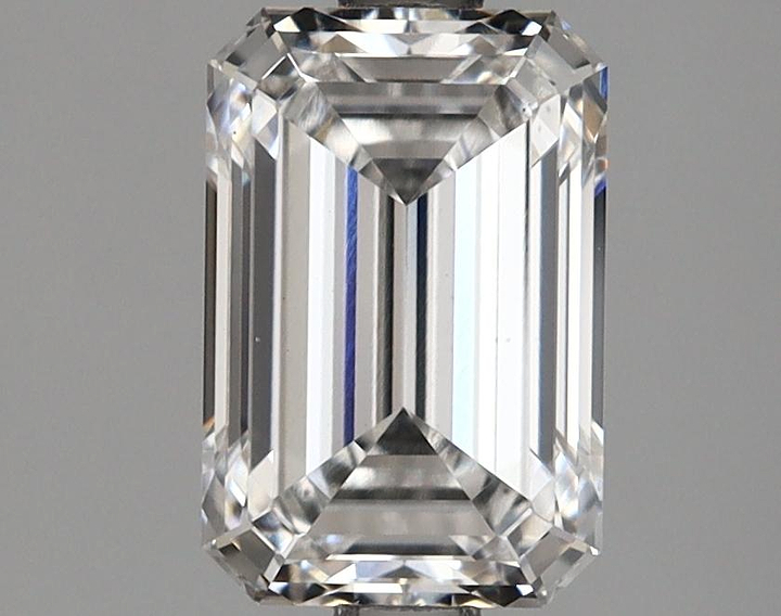 2.11 Carat Emerald Shaped Excellent Cut VS2 GIA Certified Lab Grown Diamond