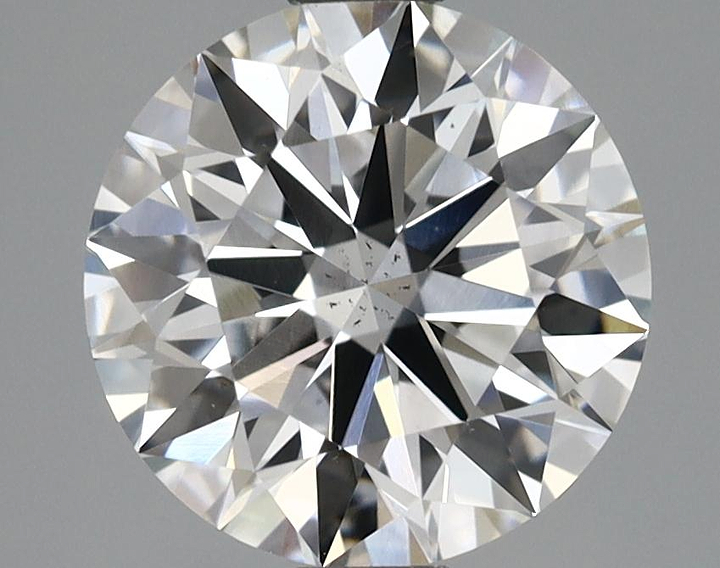 1.69 Carat Round Shaped Ideal Cut VS2 IGI Certified Lab Grown Diamond