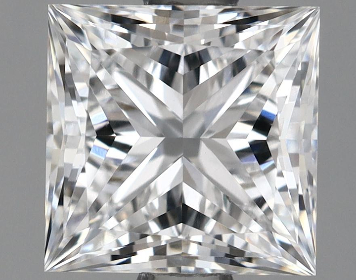 1.4 Carat Princess Shaped Ideal Cut VS1 IGI Certified Lab Grown Diamond