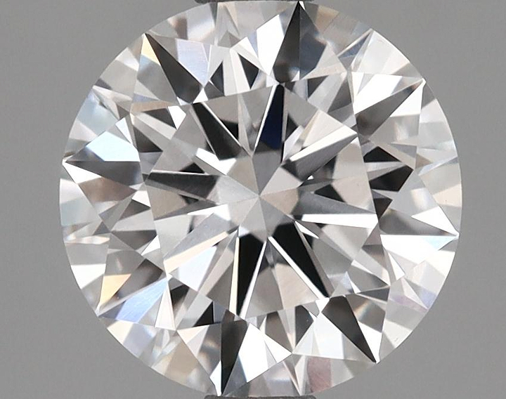 1.69 Carat Round Shaped Ideal Cut VVS2 IGI Certified Lab Grown Diamond