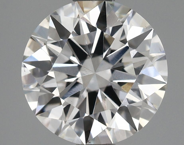 1.69 Carat Round Shaped Ideal Cut VVS2 IGI Certified Lab Grown Diamond