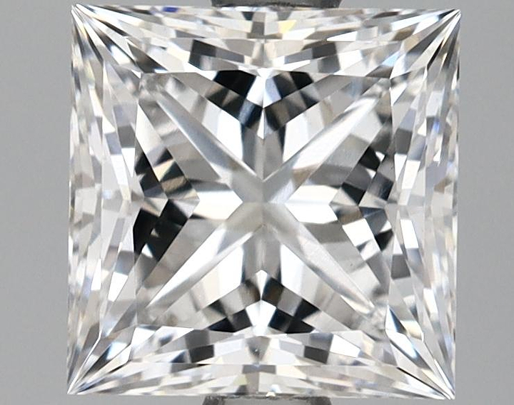 1.68 Carat Princess Shaped Ideal Cut VS1 IGI Certified Lab Grown Diamond