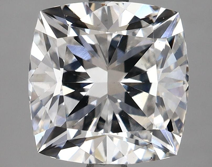 3.12 Carat Cushion Shaped Ideal Cut VS2 IGI Certified Lab Grown Diamond