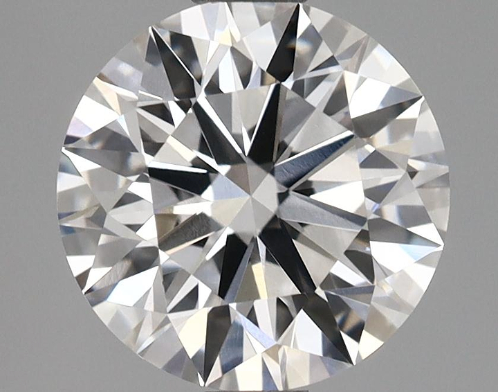 1.69 Carat Round Shaped Ideal Cut VVS2 IGI Certified Lab Grown Diamond
