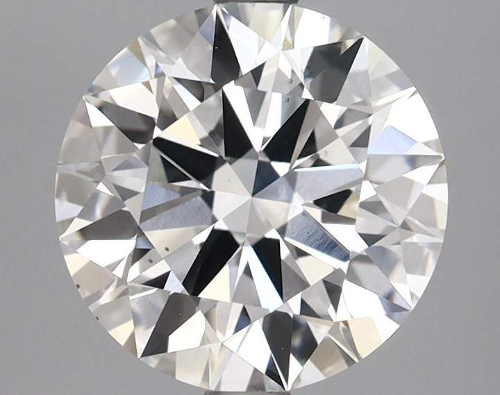 3.17 Carat Round Shaped Excellent Cut SI1 GIA Certified Lab Grown Diamond