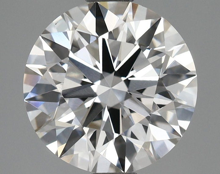 1.69 Carat Round Shaped Ideal Cut VVS2 IGI Certified Lab Grown Diamond