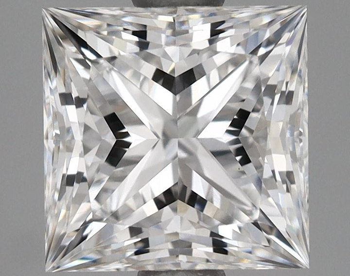 1.69 Carat Princess Shaped Ideal Cut VS1 IGI Certified Lab Grown Diamond