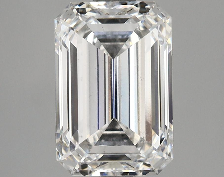 2.69 Carat Emerald Shaped Excellent Cut VS1 IGI Certified Lab Grown Diamond