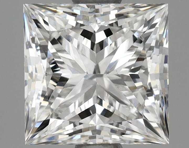 1.69 Carat Princess Shaped Ideal Cut VS1 IGI Certified Lab Grown Diamond