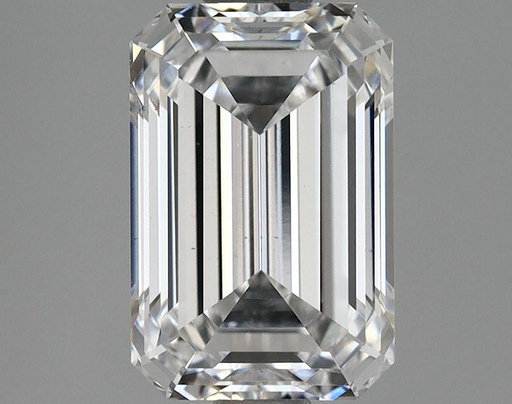 1.94 Carat Emerald Shaped Excellent Cut VS1 IGI Certified Lab Grown Diamond