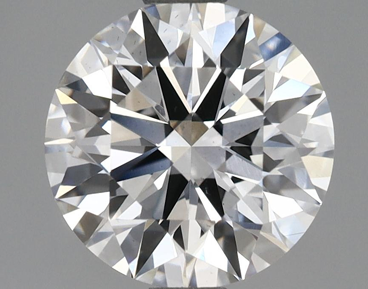 1.69 Carat Round Shaped Ideal Cut VS2 IGI Certified Lab Grown Diamond