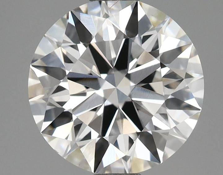 1.67 Carat Round Shaped Ideal Cut VVS2 IGI Certified Lab Grown Diamond