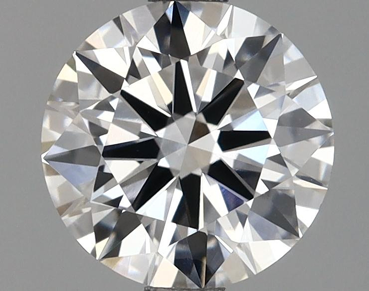 1.66 Carat Round Shaped Ideal Cut VVS2 IGI Certified Lab Grown Diamond