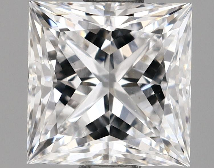 1.09 Carat Princess Shaped Ideal Cut VS1 IGI Certified Lab Grown Diamond