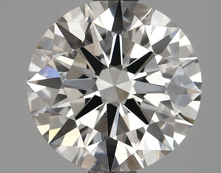 1.68 Carat Round Shaped Ideal Cut VS2 IGI Certified Lab Grown Diamond