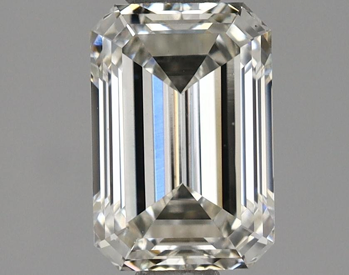 1.0 Carat Emerald Shaped Ideal Cut VVS2 IGI Certified Lab Grown Diamond