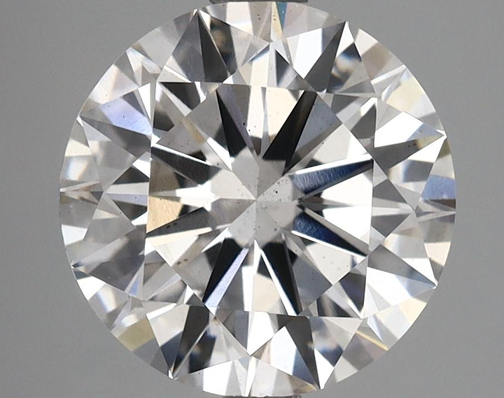 3.5 Carat Round Shaped Excellent Cut SI1 IGI Certified Lab Grown Diamond