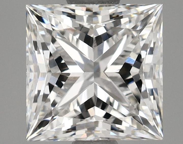 1.69 Carat Princess Shaped Ideal Cut VVS2 IGI Certified Lab Grown Diamond