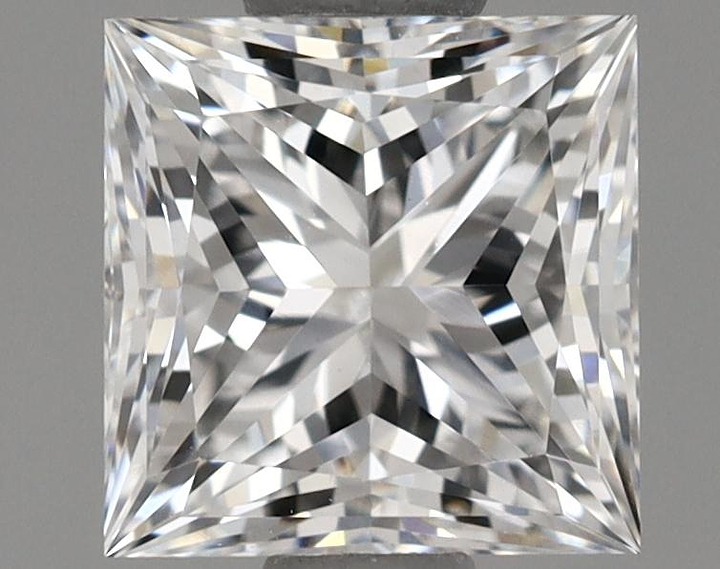 1.08 Carat Princess Shaped Ideal Cut VS1 IGI Certified Lab Grown Diamond