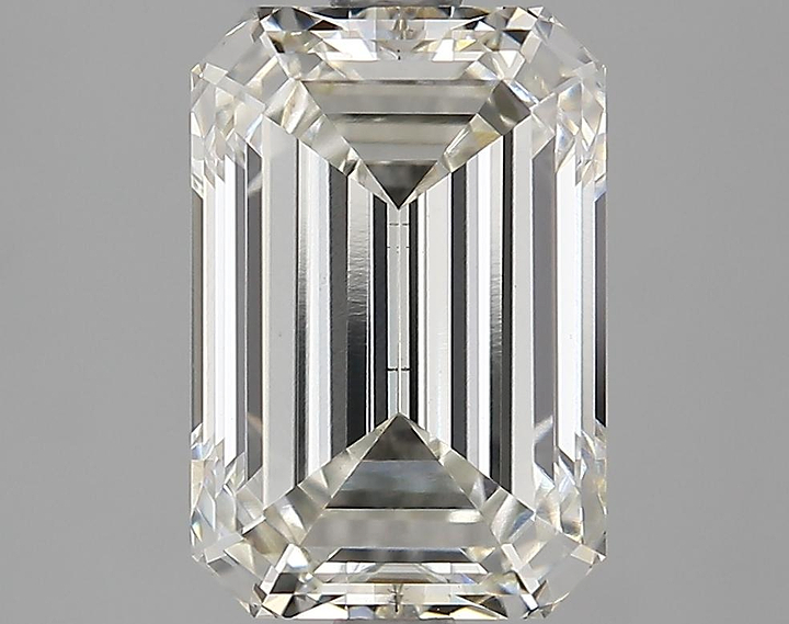 3.0 Carat Emerald Shaped Ideal Cut VS2 IGI Certified Lab Grown Diamond