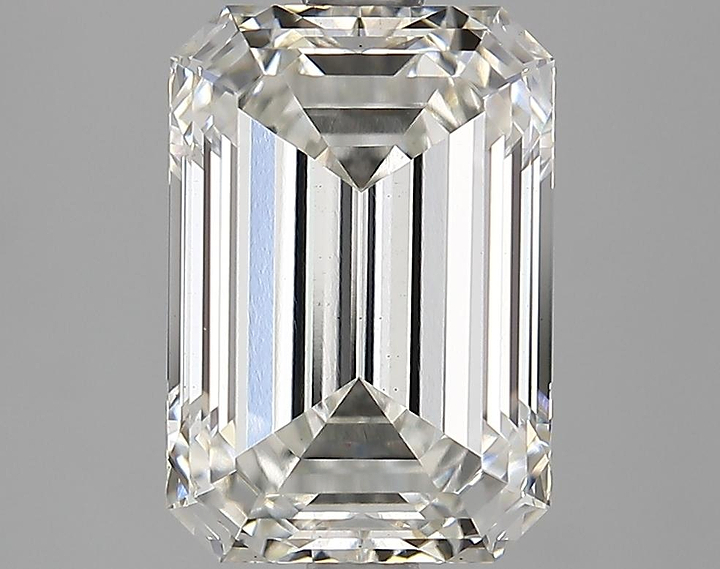 3.13 Carat Emerald Shaped Ideal Cut VS1 IGI Certified Lab Grown Diamond