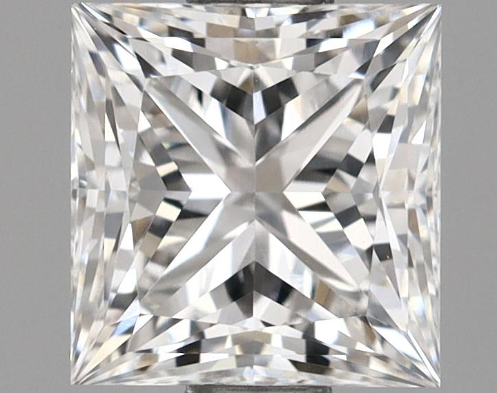 1.0 Carat Princess Shaped Very Good Cut VVS2 IGI Certified Lab Grown Diamond