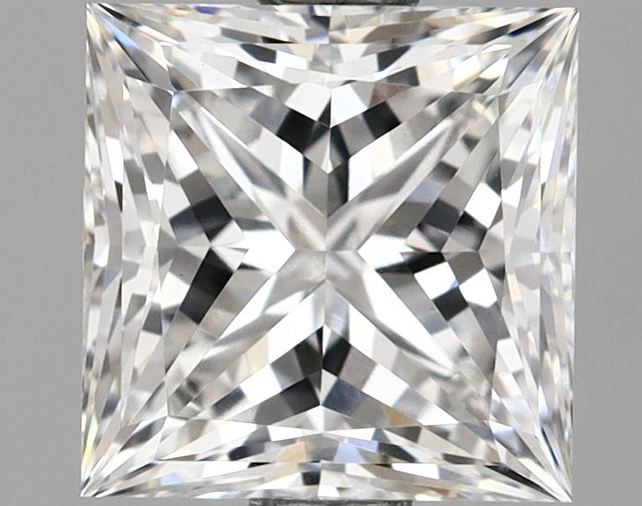1.69 Carat Princess Shaped Ideal Cut VS1 IGI Certified Lab Grown Diamond