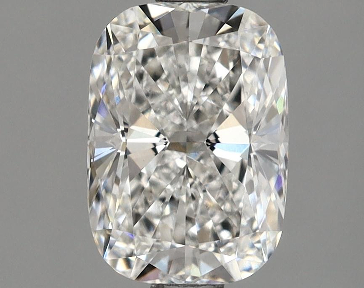 1.5 Carat Elongated Cushion Shaped Excellent Cut VVS2 IGI Certified Lab Grown Diamond