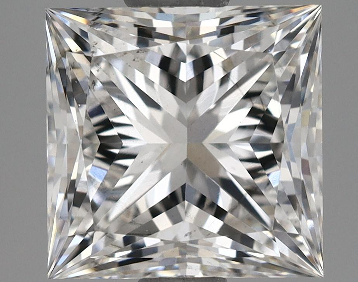 1.94 Carat Princess Shaped Ideal Cut VS2 IGI Certified Lab Grown Diamond