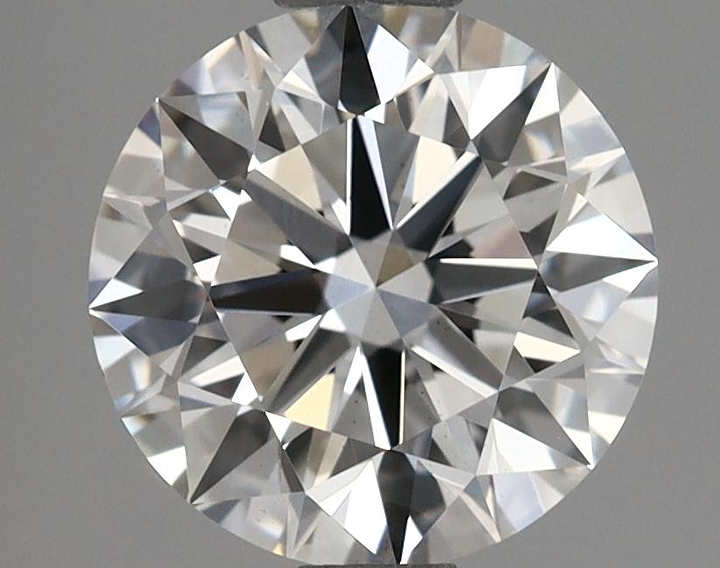 1.69 Carat Round Shaped Ideal Cut VS2 IGI Certified Lab Grown Diamond
