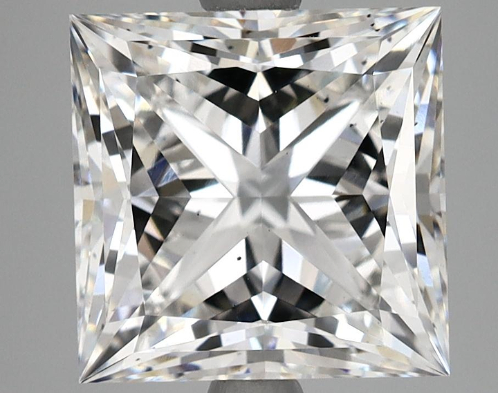 4.75 Carat Princess Shaped Ideal Cut VS2 IGI Certified Lab Grown Diamond