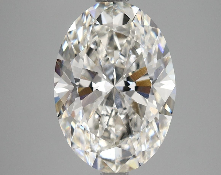 3.75 Carat Oval Shaped Ideal Cut VS2 IGI Certified Lab Grown Diamond