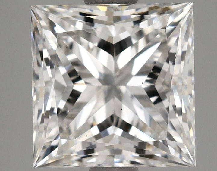 2.46 Carat Princess Shaped Ideal Cut VS1 IGI Certified Lab Grown Diamond