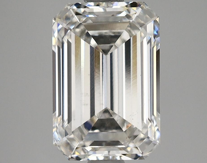 2.66 Carat Emerald Shaped Ideal Cut VS1 IGI Certified Lab Grown Diamond