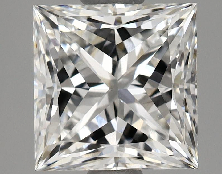 1.89 Carat Princess Shaped Ideal Cut VVS2 IGI Certified Lab Grown Diamond
