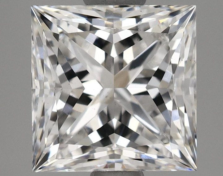 2.14 Carat Princess Shaped Ideal Cut VS1 IGI Certified Lab Grown Diamond