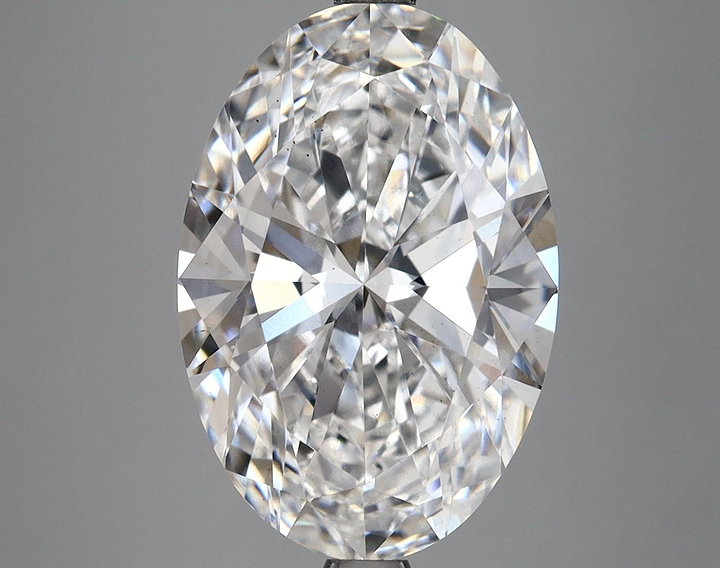 5.18 Carat Oval Shaped Ideal Cut VS2 IGI Certified Lab Grown Diamond