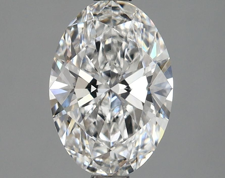 1.62 Carat Oval Shaped Ideal Cut VVS2 IGI Certified Lab Grown Diamond