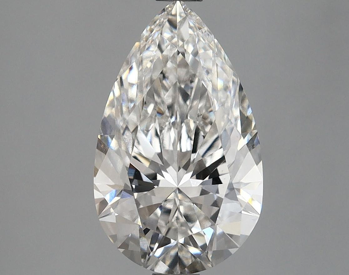 2.45 Carat Pear Shaped Ideal Cut VS1 IGI Certified Lab Grown Diamond