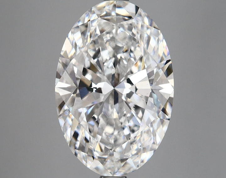 4.85 Carat Oval Shaped Excellent Cut SI1 IGI Certified Lab Grown Diamond